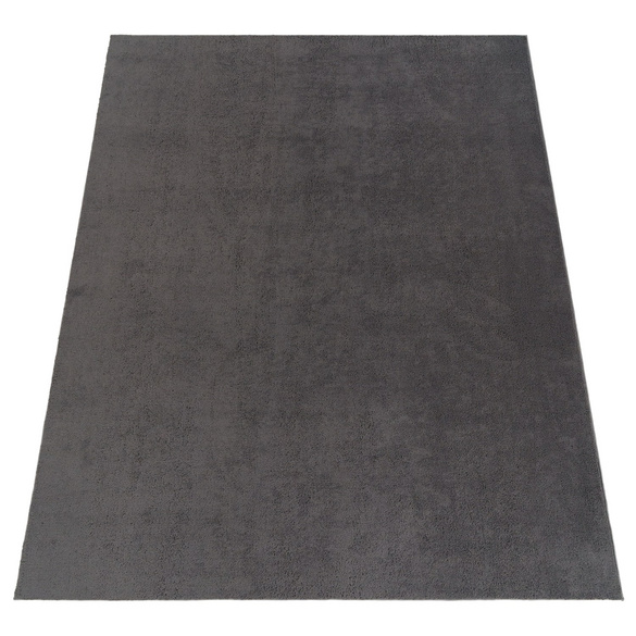 Kurzflor-Teppich CADIZ 630 Anthrazit Rechteckig