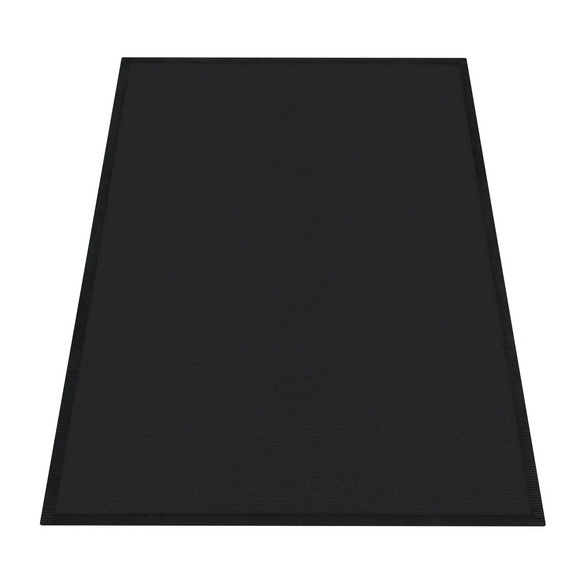 Kurzflor-Teppich TATAMI 475 Schwarz Rechteckig