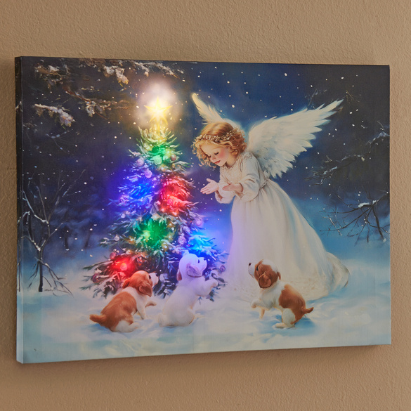 Eldo LED Bild Weihnachtsengel