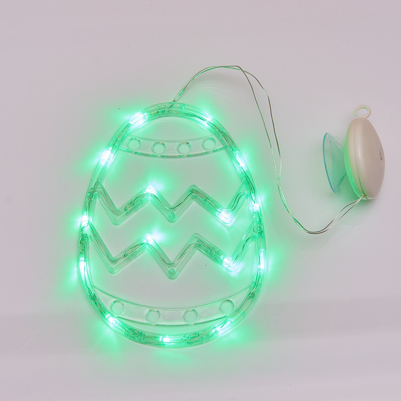 LED-Hängedeko Osterei grün Eldo