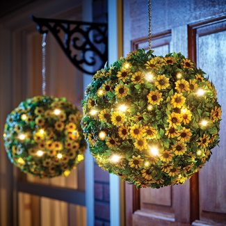 LED-Hängekugel mit Gänseblümchen Gainsborough LED-Hängekugel mit Gänseblümchen Gainsborough