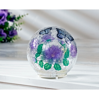 LED-Kugel "Schmetterlinge", Ø 12 cm LED-Kugel "Schmetterlinge", Ø 12 cm