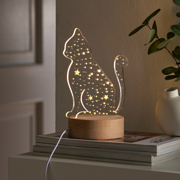 Pagen LED-Leuchte "Katze"