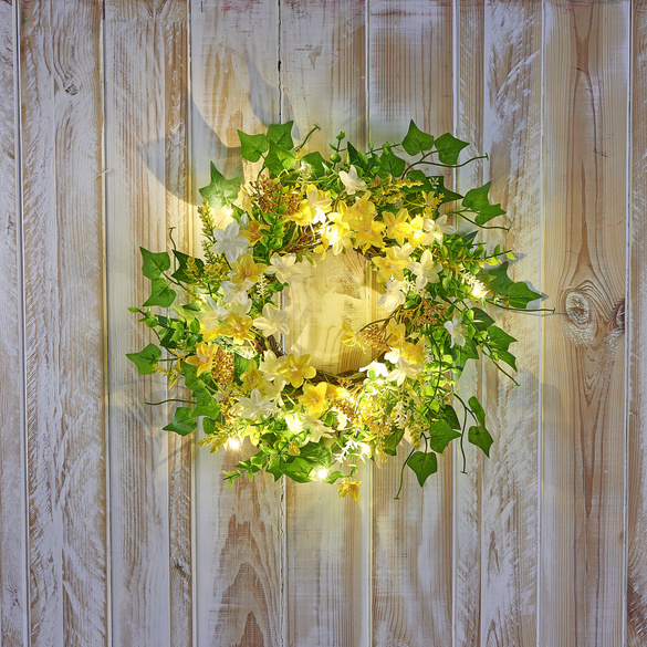 LED-Türkranz "Margeriten" Eldo