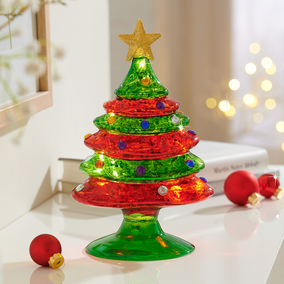 Eldo LED-Weihnachtsbaum aus Glas