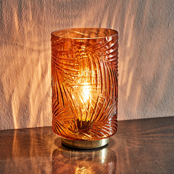 Pagen LED-Windlicht Eldo orange