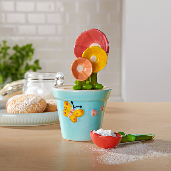 Löffel-Set "Blumen" 5-tlg