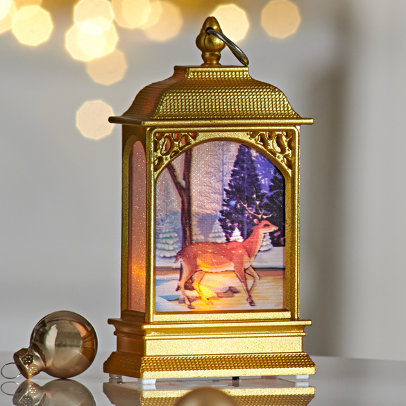 Pagen Laterne goldfarben