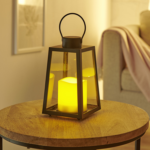 Eldo Laterne mit LED-Kerze