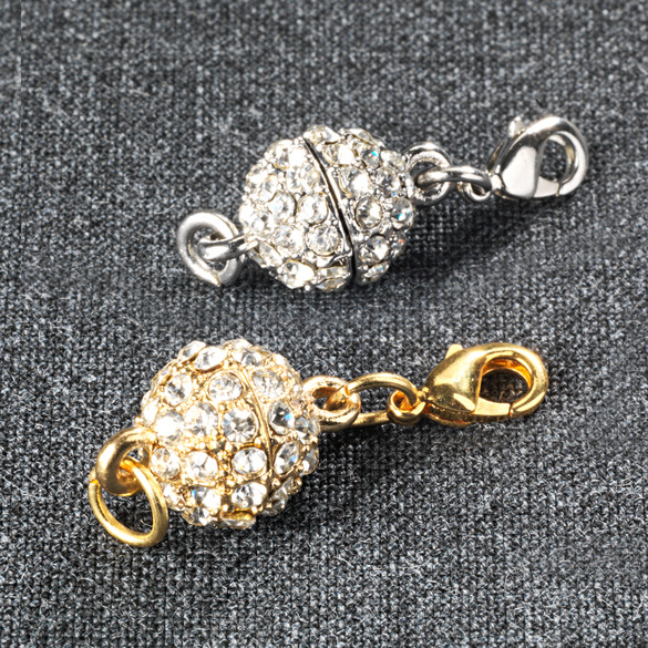 Magnetverschlüsse Gold & Silber, 2er-Set