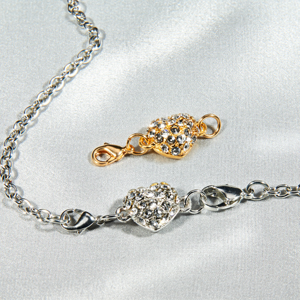 Magnetverschlüsse Herz, 2er-Set