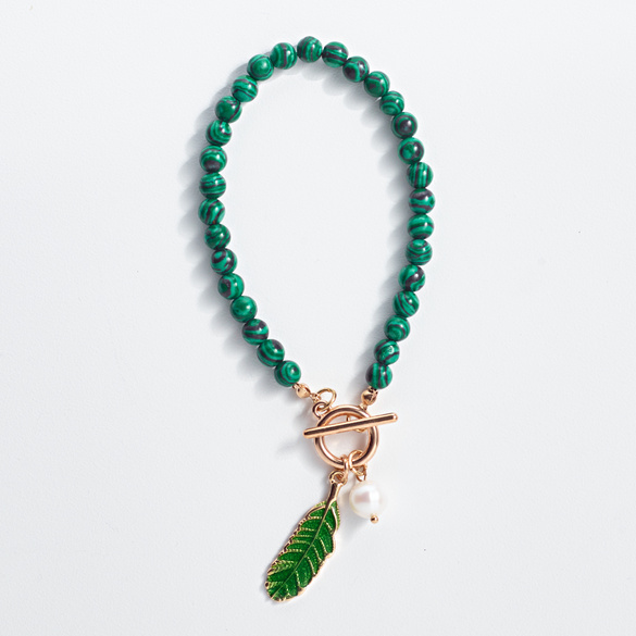 Pagen Malachit-Armband grün