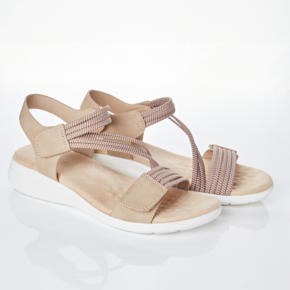 Pagen Massage-Sandale "Gina" beige