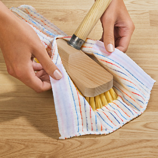 Mikrofaser-Moppbezug weiß Mikrofaser-Moppbezug weiß