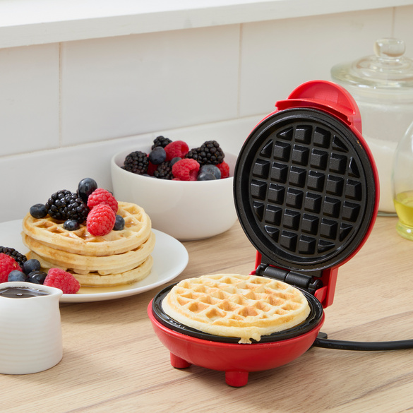 Mini-Waffeleisen für Ø 10 cm Waffeln