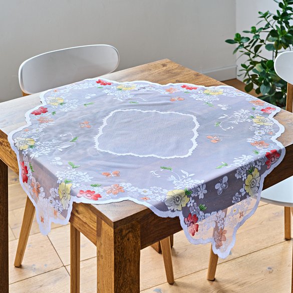 Mitteldecke "Schmetterling", 80x80 cm