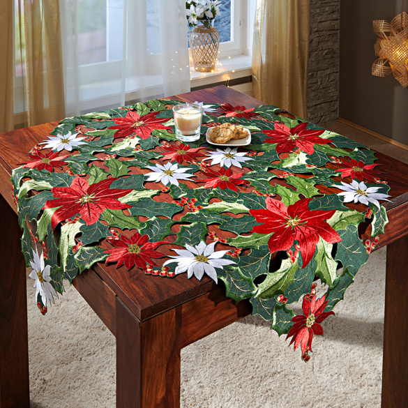 Mitteldecke &amp;quot;Weihnachtsstern&amp;quot;, 85 x 85 cm | 3PAGEN