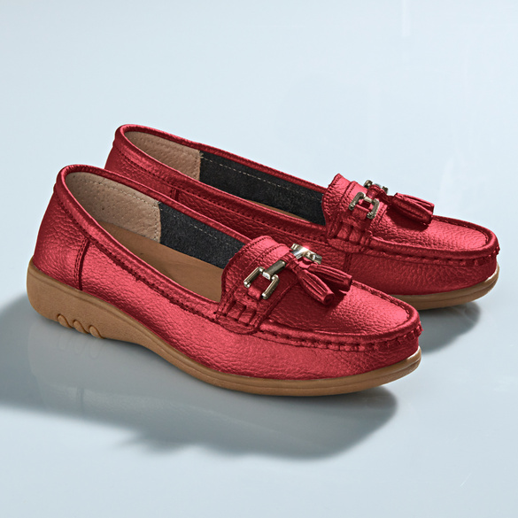 Pagen Mokassin "Cruise" cherry-rot
