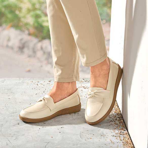 Pagen Mokassin "Penny" beige