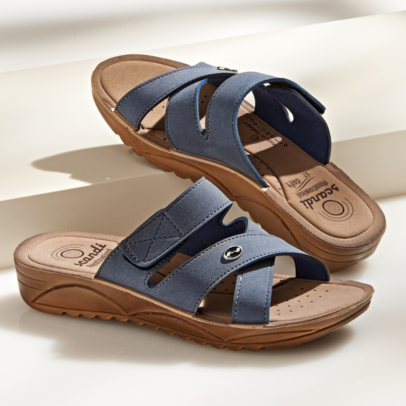 Pagen Pantolette "Else" blau