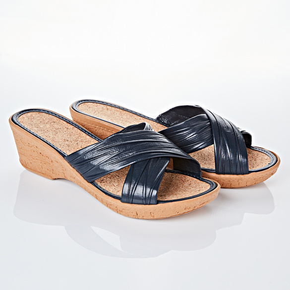 Pagen Pantolette "Sylvia" marine