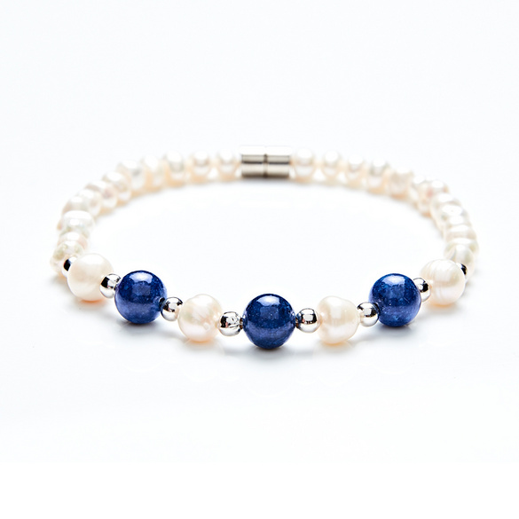 Perlenarmband mit Jade Amélie di Santi