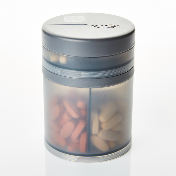 Pagen Pillendose mit Drehdeckel