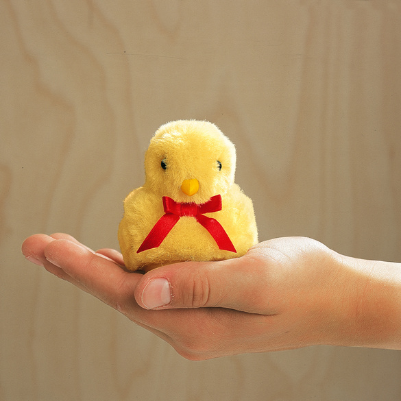Plüschfigur "Osterküken" mit Geräusch