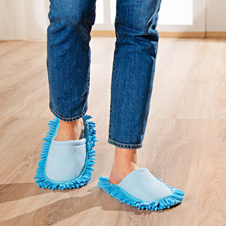 Putzpantoffeln blau Putzpantoffeln blau