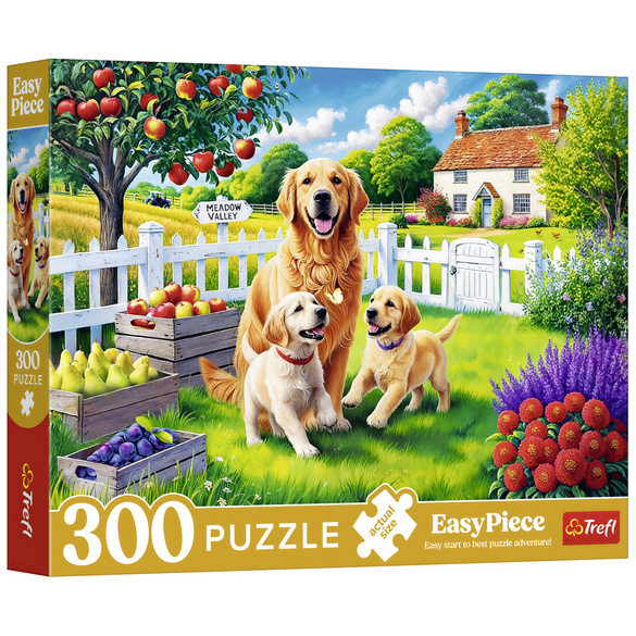 "Puzzle 300 XL-Teile ""Hunde im Garten"" Trefl"