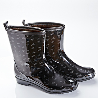 Louis Vuitton Regenstiefel Gummistiefel schwarz