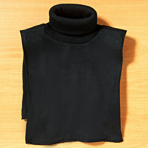 Pagen Rollkrageneinsatz schwarz