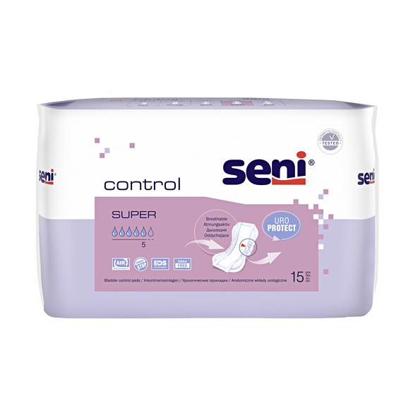 SENI® Control UNISEX Inkontinenz-Einlagen Super