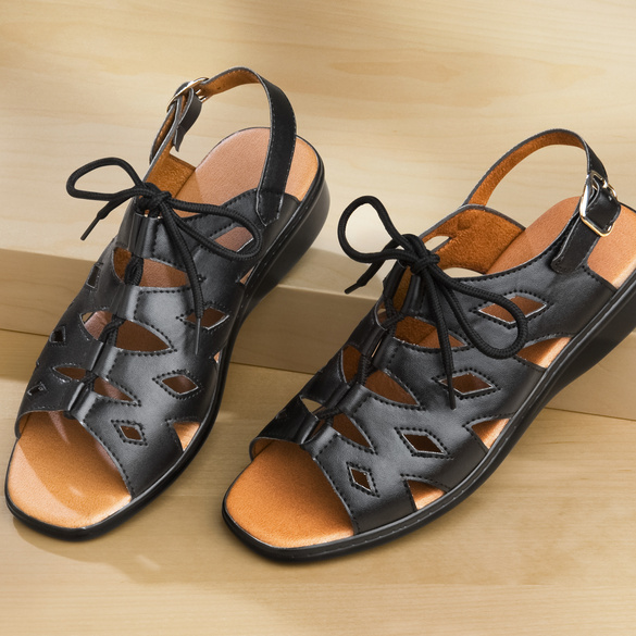Pagen Sandalette "Dana" schwarz