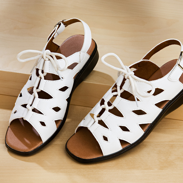 Pagen Sandalette "Dana" weiß