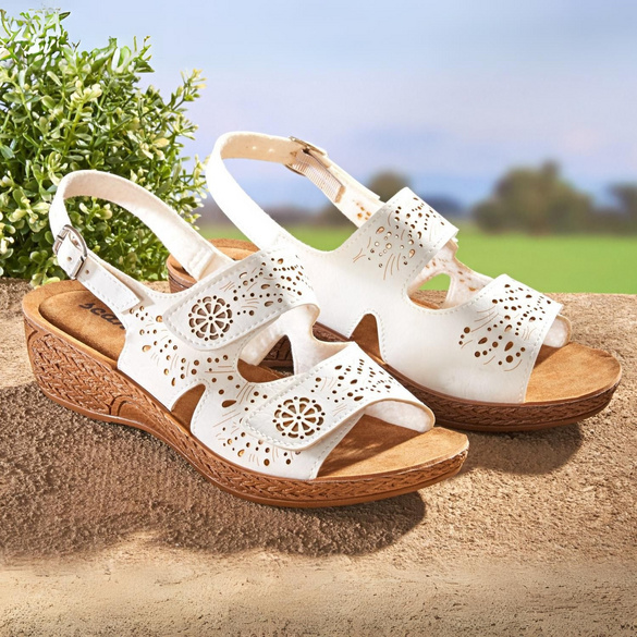 Pagen Sandalette "Katy" weiß