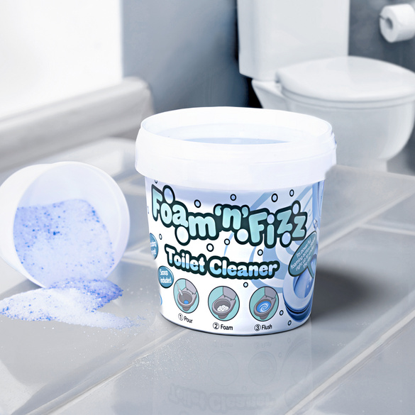 Schäumender WC-Reiniger "Foam & Fizz"