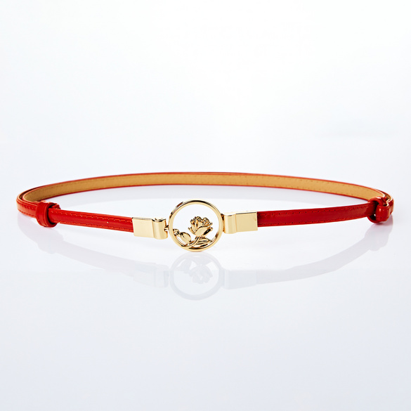 Schmuck-Gürtel verstellbar bordeaux