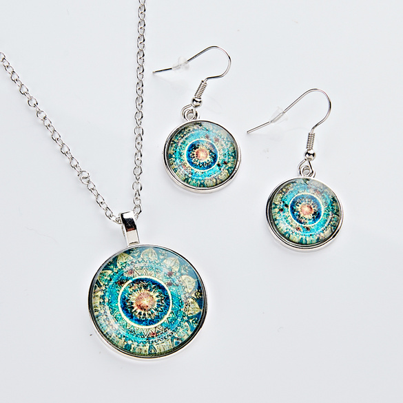 Pagen Schmuckset "Mandala" 2-tlg