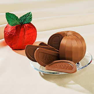 Schokoladen-Apfel "Tell" Schokoladen-Apfel "Tell"