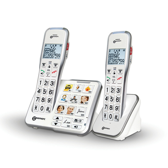 3Pagen Seniorentelefon Amplidect595 Photo Phone Duo