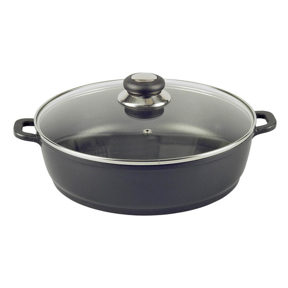 Servierpfanne Delta Ø28 cm Aluguss