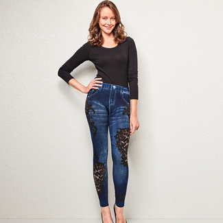 Slim-Jeggings "Leo" blau Amélie di Santi Slim-Jeggings "Leo" blau Amélie di Santi