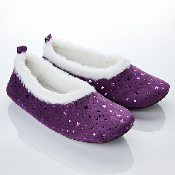 Pagen Slipper „Isabelle“ lila