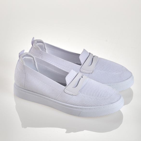 3Pagen Slipper "Vanessa" Weiß