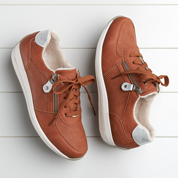 Pagen Sneaker "Tanja" cognac