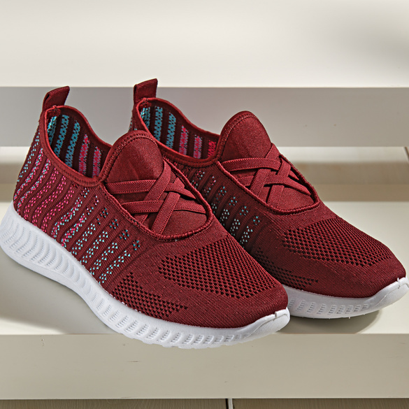 Pagen Sneaker elastisch, bordeaux