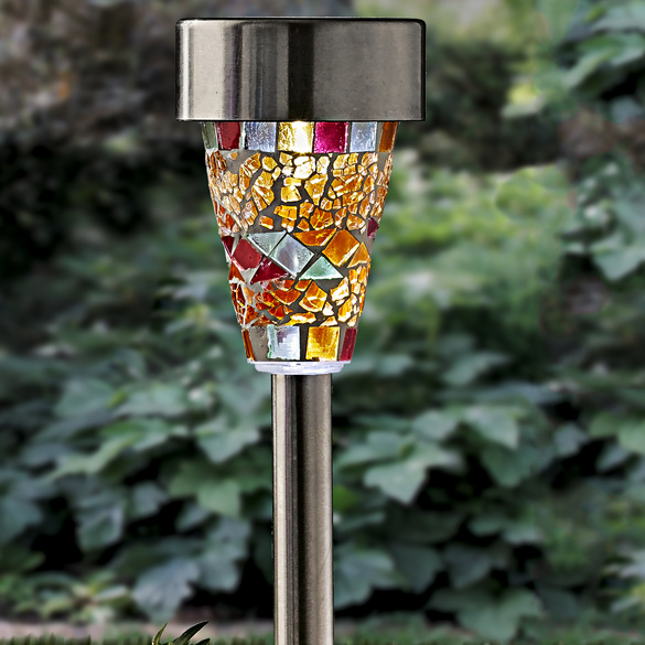 Pagen Solarleuchte "Mosaik", gelb