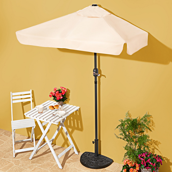 Sonnenschirm rechteckig, naturfarben, Artikelnummer: 2618400