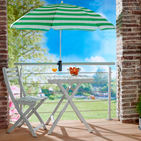 Sonnenschirmhalter für Balkongeländer